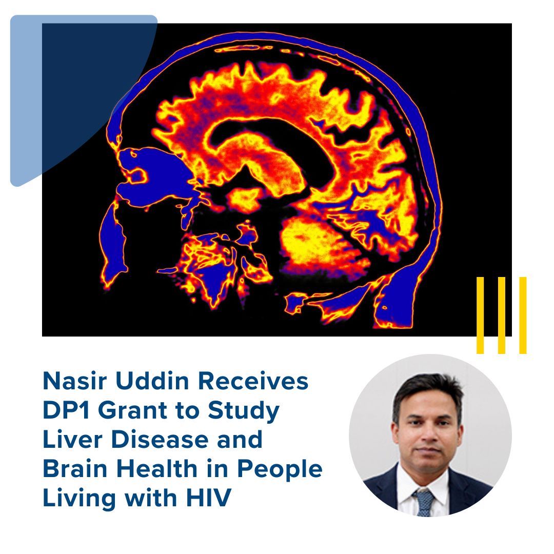 Nasir Uddin Receives DP1 Grant