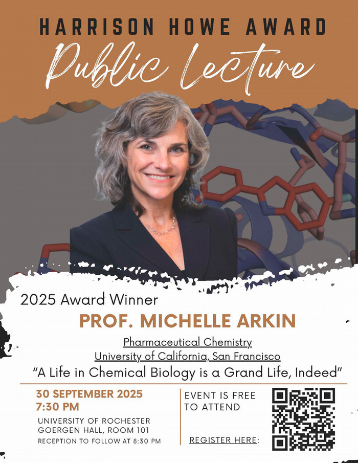 Flyer of the lecture, content on event page.