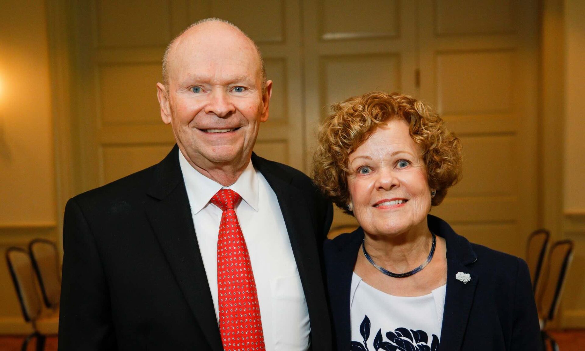 John and Barbara Bruning.