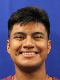 Man smiling at camera.