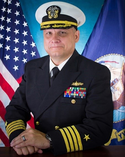 Headshot of Captain Russ Sanchez.